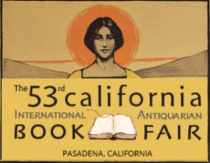 53rd California International Antiquarian Book Fair Poster