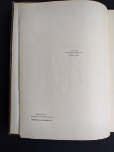 copyright page inside a 1926 copy of Master Book 1 - Beginning the Use of Tools and Materials Published by Lewis E Myers & Company