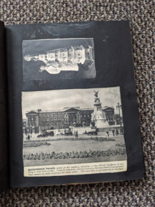 early photo of Buckingham Palace during a wedding reception