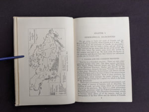Chapter 1 in a 1937 copy of A History of Britain by H. B. King - macmillan company of canada ltd