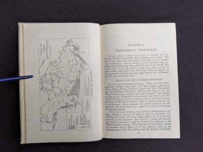 Chapter 1 in a 1937 copy of A History of Britain by H. B. King - macmillan company of canada ltd