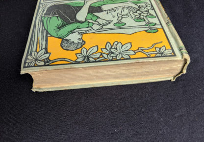 top edge of textblock of a copy of To Greenland and the Pole by Gordon Staples - 1890s circa