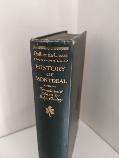 Head of spine - 1928 limited edition of Montreal 1640-1672 - From the French of Collier De Casson