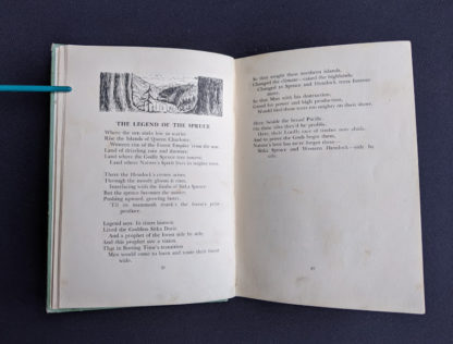 Legend of the Spruce - 1943 copy of Rhymes of a Lumberjack by Robert E. Swanson