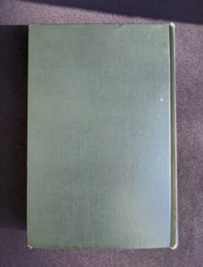 back cover of a 1928 limited edition of Montreal 1640-1672 - From the French of Collier De Casson