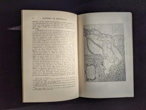 page 30 inside a 1928 limited edition of Montreal 1640-1672 - From the French of Collier De Casson