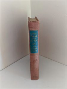 1945 First Edition The Peacock Sheds His Tail by Alice Tisdale Hobart - spine view