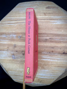 1961 The House at Pooh Corner by A.A. Milne - spine view