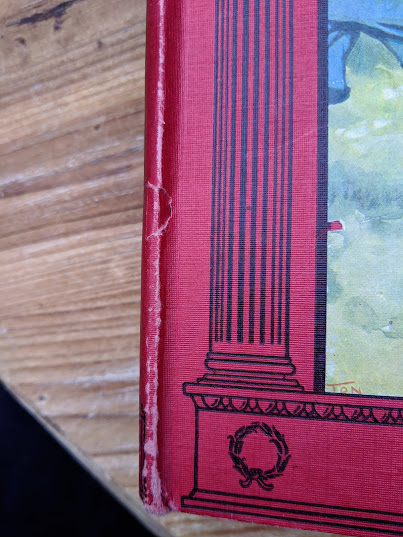 Damage along joint of spine - The Canadian Boys Annual - edited by Williams H. Darkin - Undated
