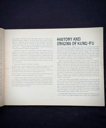 History and Origins of Kung-Fu - 1975 The Beginners Guide to KUNG-FU by Felix Dennis & Paul Simmons - First Printing