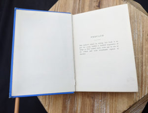 Preface inside a 1915 copy of The Golden Dream By R. M. Ballantyne