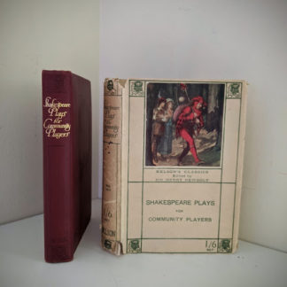 Scarce Circa 1920s Shakespeare Plays for Community Players Pocketbook - Nelsons Classics