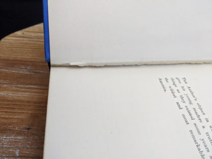 Seam split between Preface and title page
