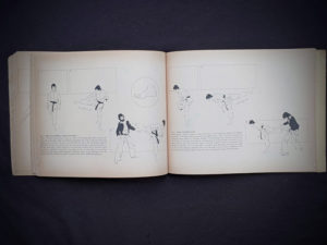 Side Kick and Rear Kick - 1975 The Beginners Guide to KUNG-FU by Felix Dennis & Paul Simmons - First Printing