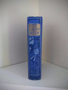 Spine view - 1915 The Golden Dream By R. M. Ballantyne