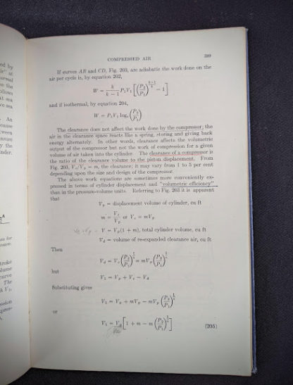 compressed air - head edge of the textblock - 1948 Steam, Air And Gas Power by Severns And Degler 4th Edition