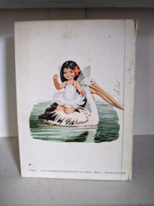 1973 Journey to the Blue Lake - The Adventures of Dinky and Flora - Back Cover