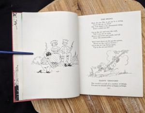 The Swing - 1932 A Childs Garden of Verses by Robert Louis Stevenson - popular edition