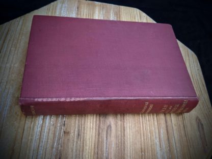 Aerial spine edge view -1930 copy of The Philosophical Theory of the State by Bernard Bosanquet - signed by H. S. Harris