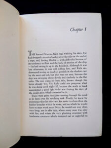 1940 To the Indies by C.S. Forester - First Canadian Edition - published by S.J. Reginald Saunders - Chapter One