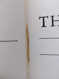 1940 To the Indies by C.S. Forester - First Canadian Edition - published by S.J. Reginald Saunders - mark on title page