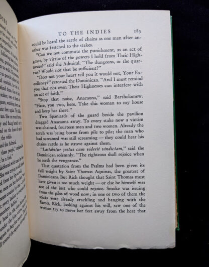 1940 To the Indies by C.S. Forester - First Canadian Edition - published by S.J. Reginald Saunders - page 183