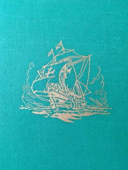 gold gilt decoration on front panel -1940 To the Indies by C.S Forester - first edition