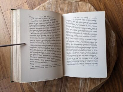 pages inside -1940 To the Indies by C.S Forester - first edition