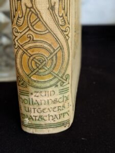 1935 De Weg tot Elkander by Trygve Gulbranssen - third book of the trilogy - First Edition - foort of spine