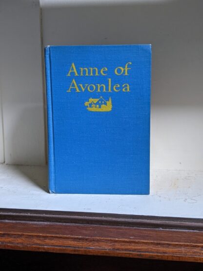 1947 copy of Anne of Avonlea by Montgomery