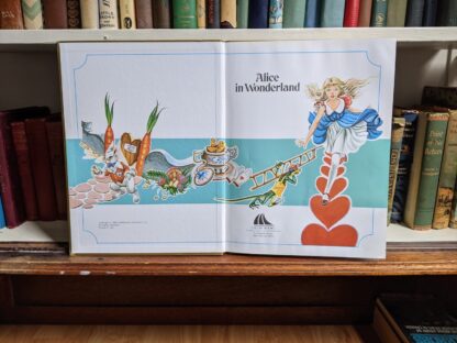 Title page - 1985 Alice in Wonderland - Ottenheimer Publishers - Printed in Italy - import of Gallery Books