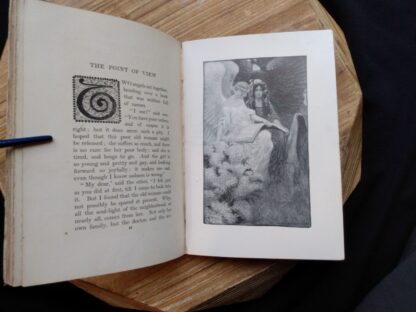 beautiful plate illustration inside a 1903 First edition copy of The Golden Windows - A Book Of Fables For Young And Old