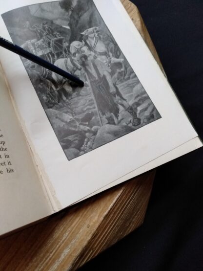 separation of a page inside a 1903 First edition copy of The Golden Windows - A Book Of Fables For Young And Old