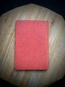 Back panel on a 1904 copy of The Day of the Dog by George Barr McCutcheon - First Edition