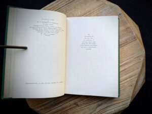 Copyright page inside a 1939 copy of Wild Flowers of the Northern States and Canada by Arthur Craig Quick - First Edition