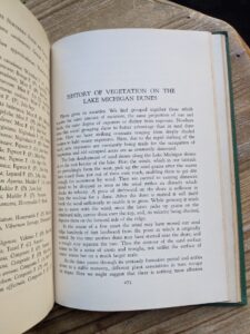History of vegetation on the lake Michigan Dunes - 1939 Wild Flowers of the Northern States and Canada by Arthur Craig Quick