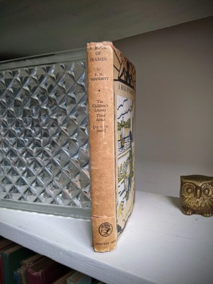 Spine view of a 1929 A Book of Seamen by F. H. Doughty