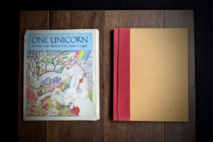 1981 One Unicorn written and illustrated by Gale Cooper - First Edition