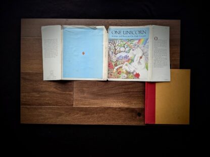 1981 copy of One Unicorn written and illustrated by Gale Cooper - First Edition