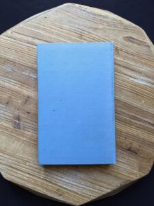Back panel view or a 1902 copy of Lavender & Old Lace by Myrtle Reed