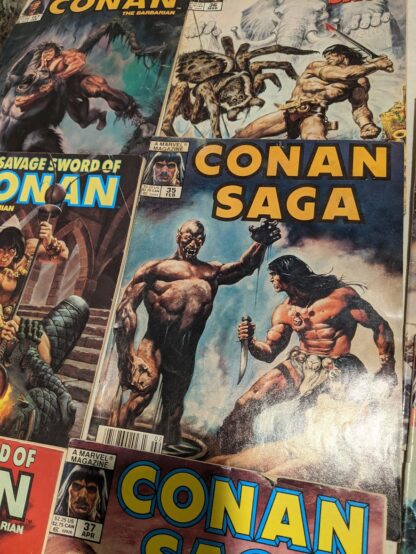 Vintage CONAN Comic Lot