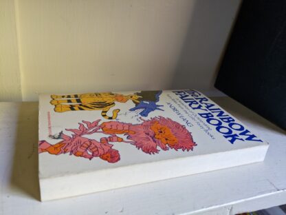 textblock view of a uncommon 1977 second edition of The Rainbow Fairy Book by Andrew Lang