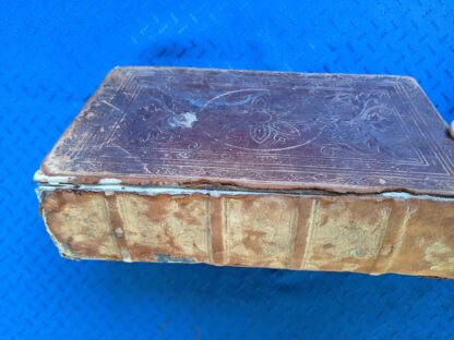 1845 The Life of our Lord and Saviour Jesus Christ to which is added a History of the Jews - by Rev. John Fleetwood - spine