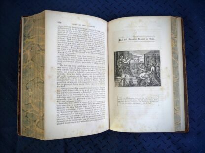 Paul and Barnabas Reputed as Gods - 1845 The Life of our Lord and Saviour Jesus Christ to which is added a History of the Jews - by Rev. John Fleetwood