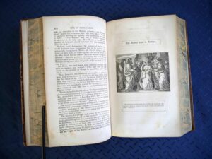 The Woman taken in Adultery - 1845 The Life of our Lord and Saviour Jesus Christ to which is added a History of the Jews - by Rev. John Fleetwood