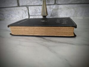 textblock view on a 1932 copy of The Flying Carpet by Richard Halliburton