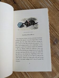 Chapter One - 1946 Through The Looking-Glass - Two Volumes - by Lewis Carroll. Published by Random House, New York - Special Edition