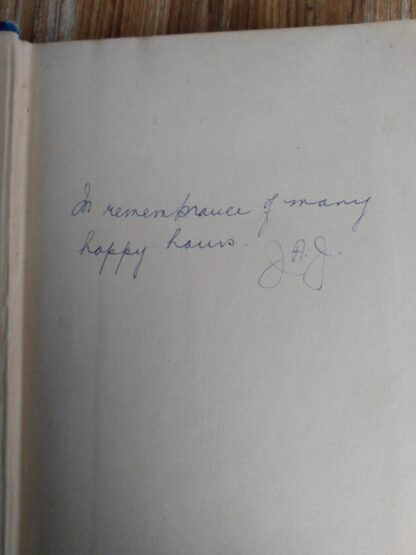 annotation from a previous owner inside a copy of 1913 Twenty Centuries of Paris by M.S.C Smith - Second Printing