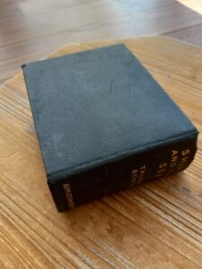 back panel view - 1936 Ships and the Sea by Talbot-Booth - second edition