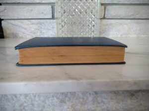 textblock view on a 1913 copy of Twenty Centuries of Paris by M.S.C Smith - Second Printing